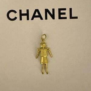 Authentic Mademoiselle LIMITED EDITION CoCo Chanel Doll Pendant with free chain